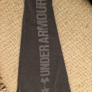 Under Armour grey crop sweats